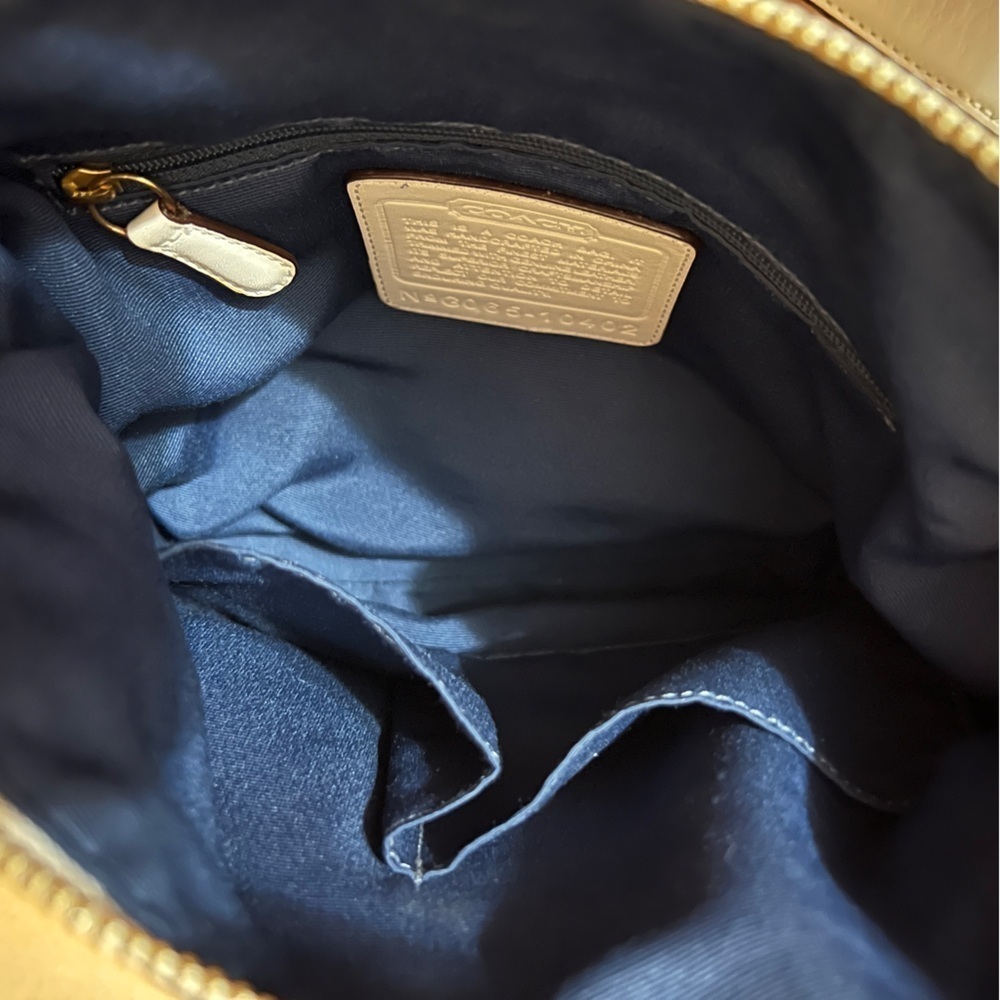 Coach | Signature Sufflette Denim Monogram Bleeker Shoulder Bag Purse G065-10402 - Picture 16 of 16